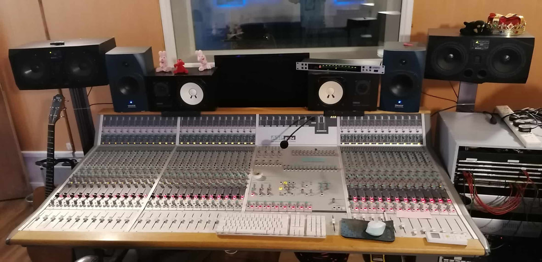 Control room recording mixing mastering